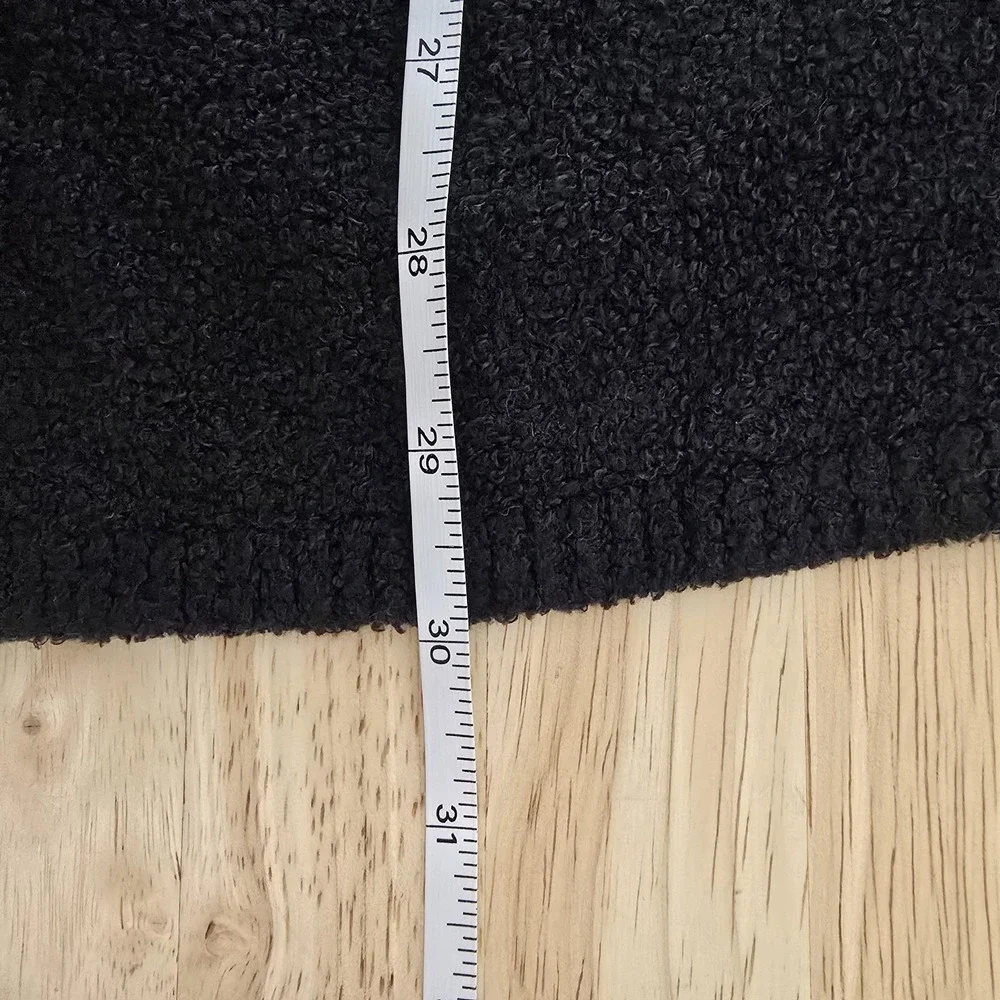 Barefoot Dreams‎ Cardigan Womens S/M Black CozyChic Lite Draped Open Front A436